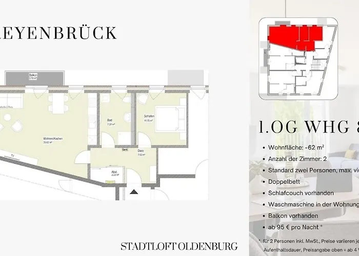 Lejlighed Stadtloft Apartment- 
